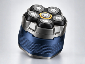 ContourSix Rotary Head Shaver – Gray Blue