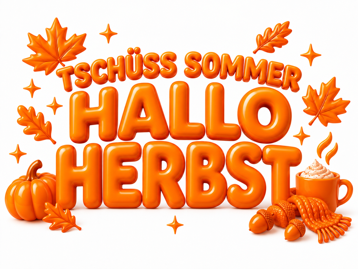 Tschüss Sommer, hallo Herbst