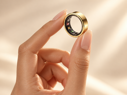 Moonphase Smart Ring – inside view with health sensors