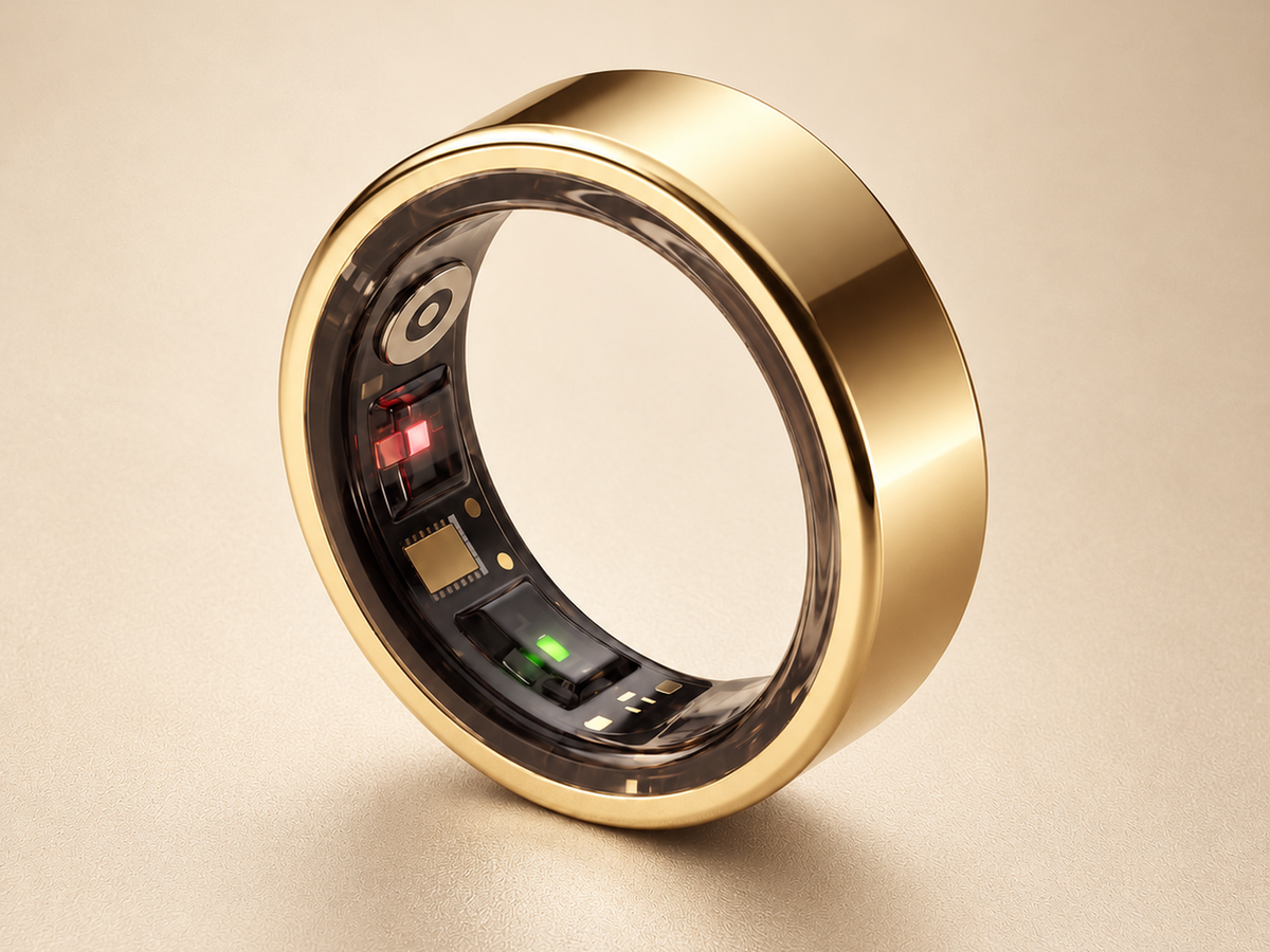 Moonphase Smart Ring – Gold